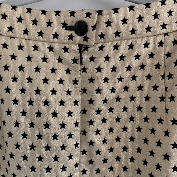 Escada by Margaretha Ley star gold pencil skirt - Vintage - Picture 4 of 5